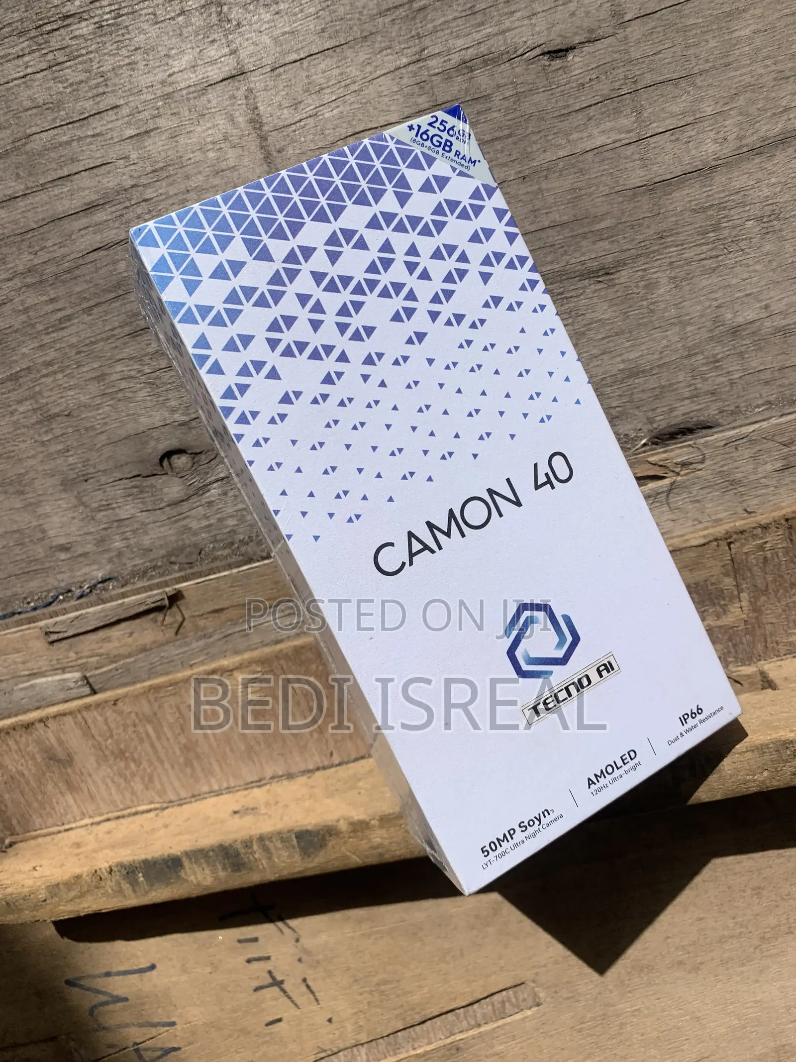New Tecno Camon 40 256 GB Gray