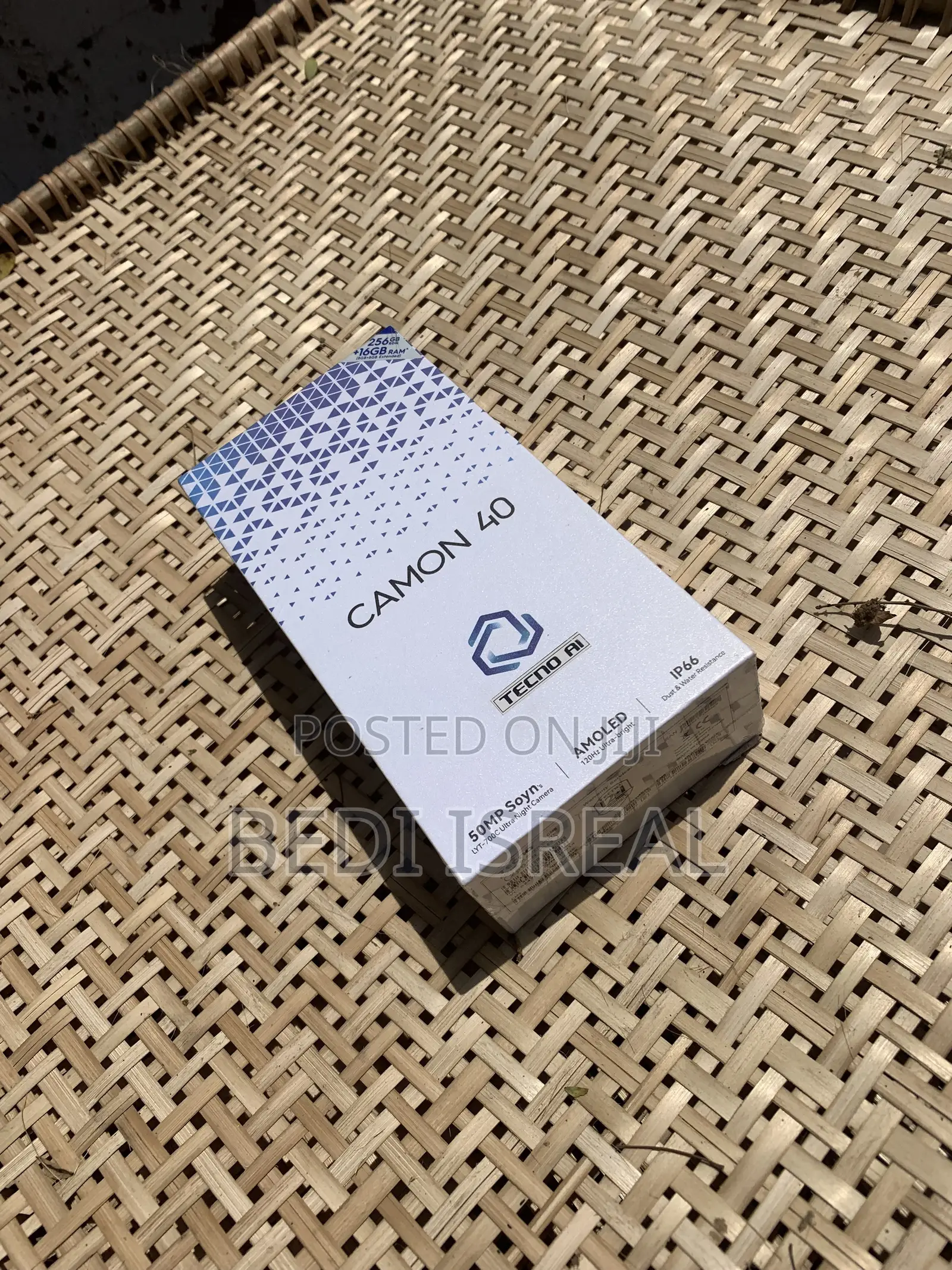 New Tecno Camon 40 256 GB Gray