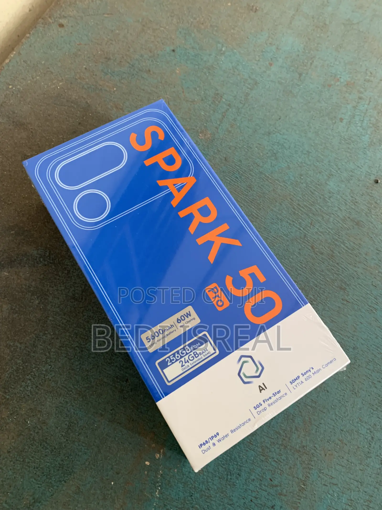 New Tecno Spark 50 Pro 256 GB Orange