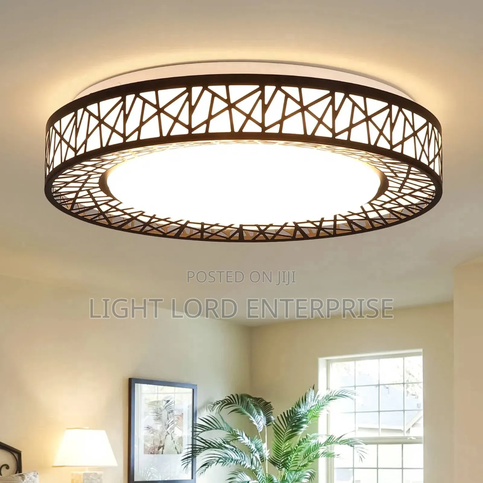 1002/ Easy Installation Led 3color Ceiling Light With Remote Controls