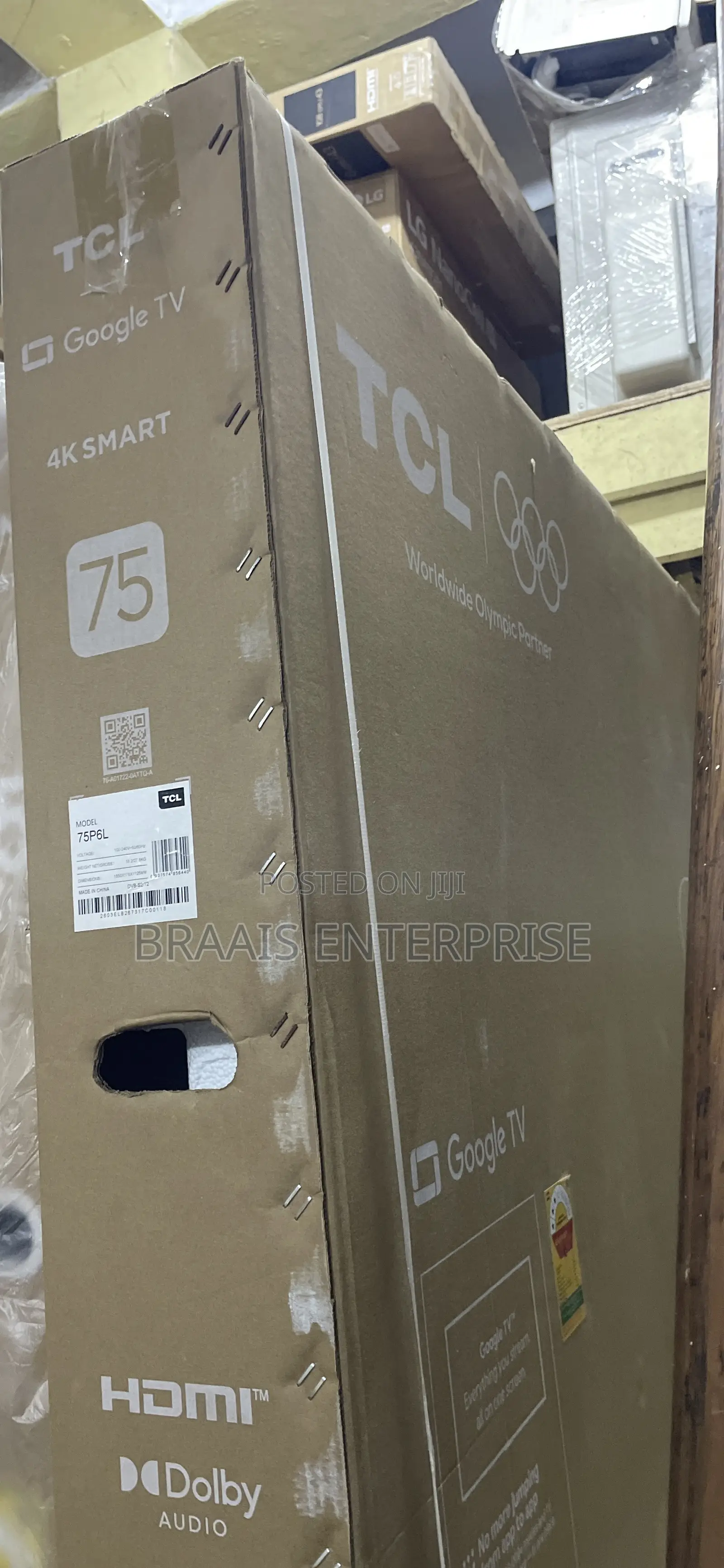 TCL 75-Inch Ultra Hd Smart Qled TV