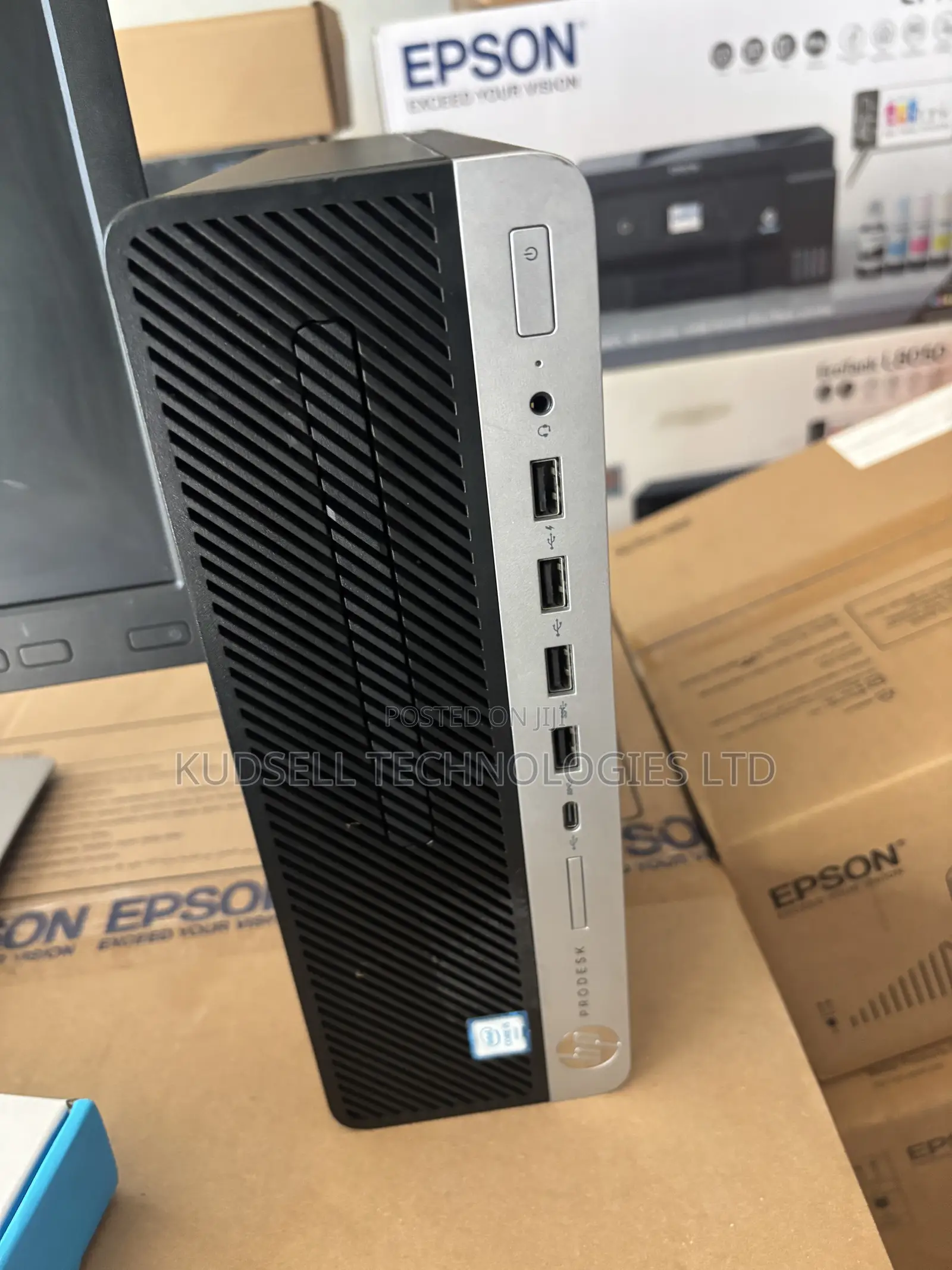 Desktop Computer HP ProDesk 600 G3 8GB Intel Core i5 SSD 128GB