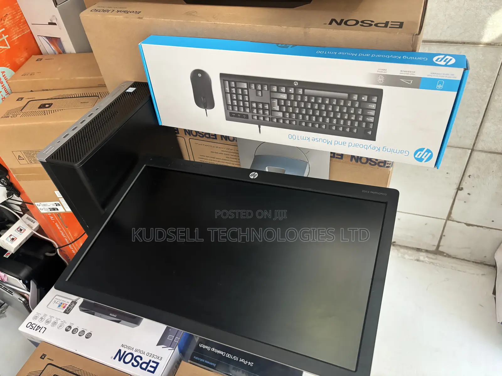 Desktop Computer HP ProDesk 600 G3 8GB Intel Core i5 SSD 128GB