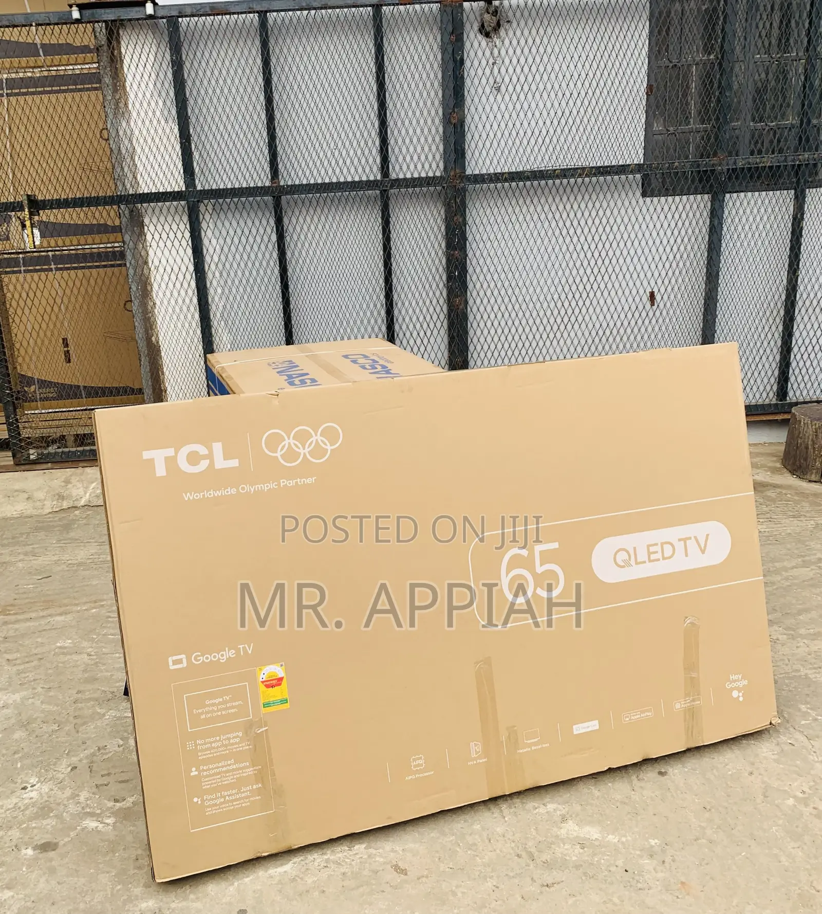 Shop Unique TCL 65” Qled 4k Smart Television(White).