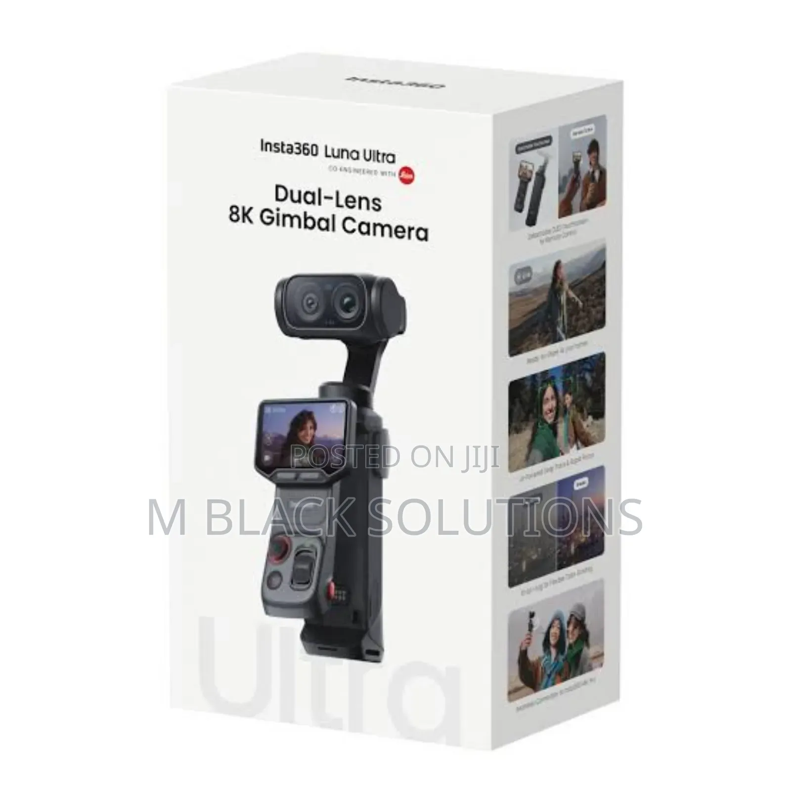 Insta360 Luna Ultra 8k Dual Lens Gimbal Combo