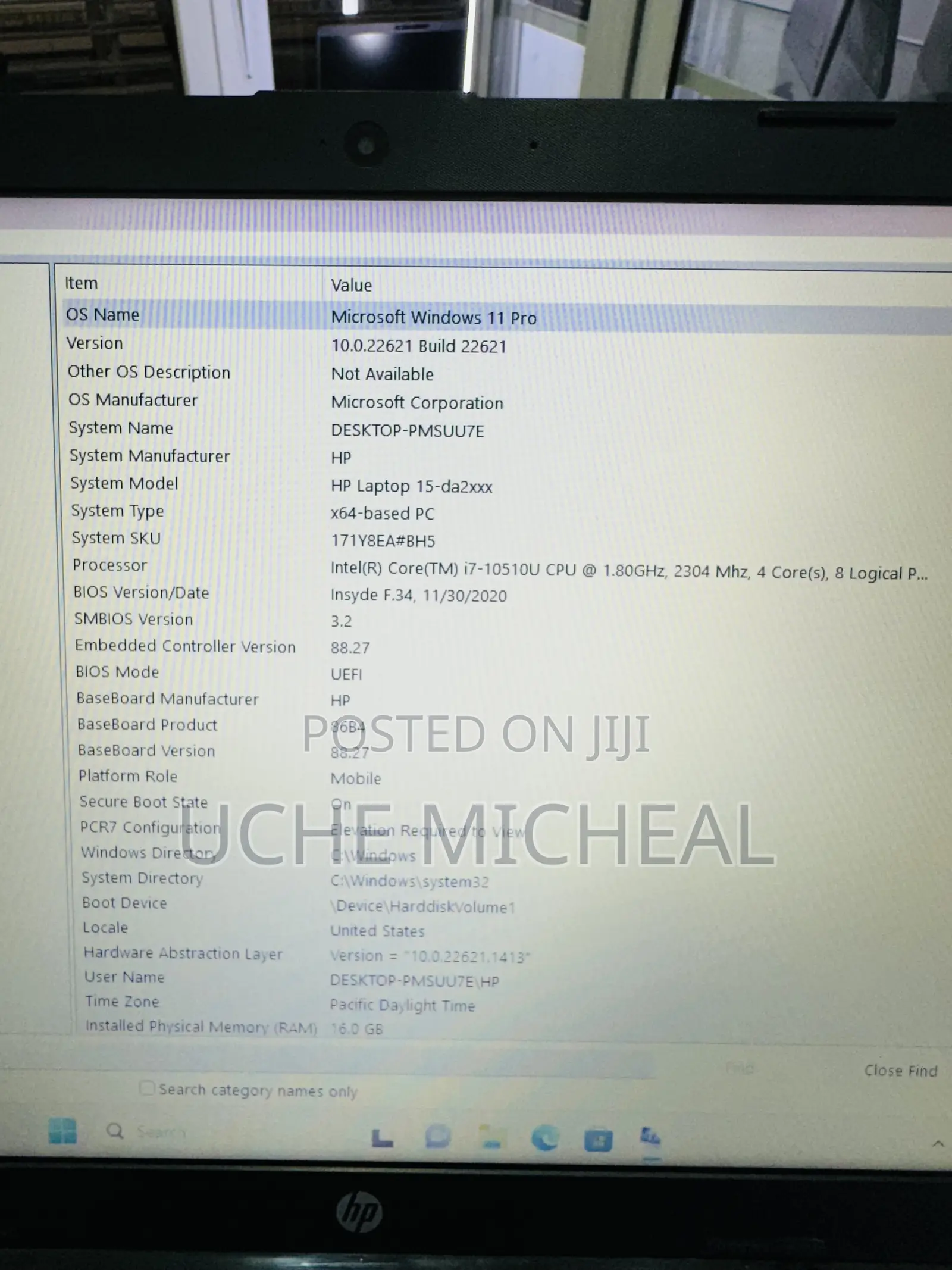 Laptop HP 15 16GB Intel Core i7 HDD 1T