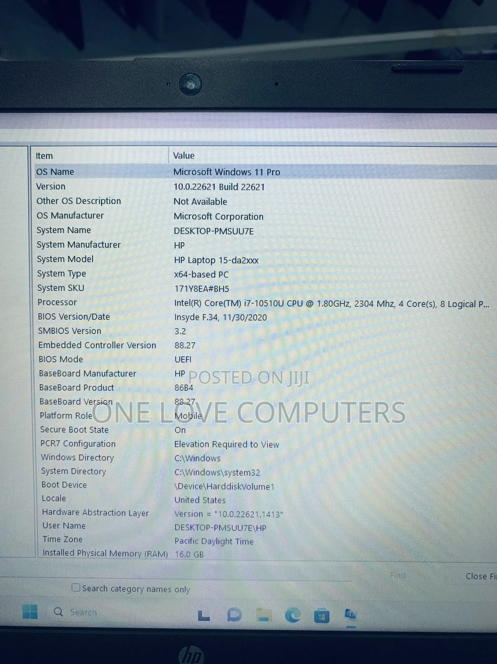 Laptop HP 15 16GB Intel Core i7 HDD 1T
