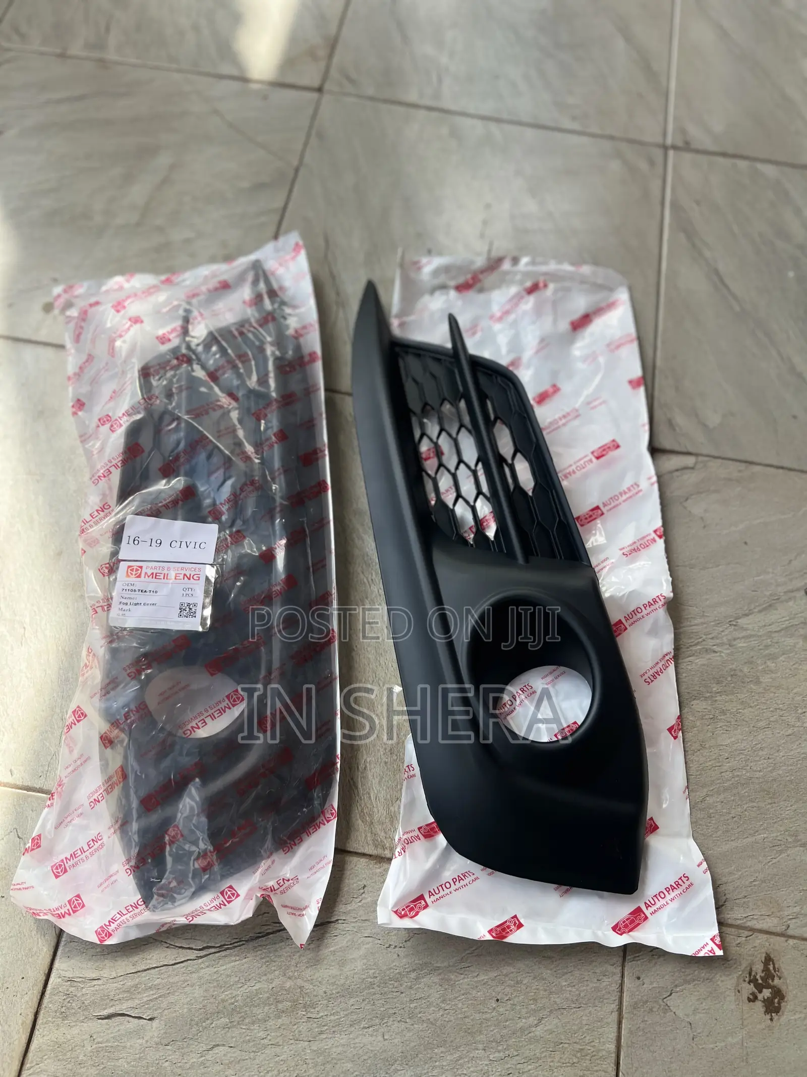 Honda Civic Front Bumper Fog Light Cover 2019 2020 2021