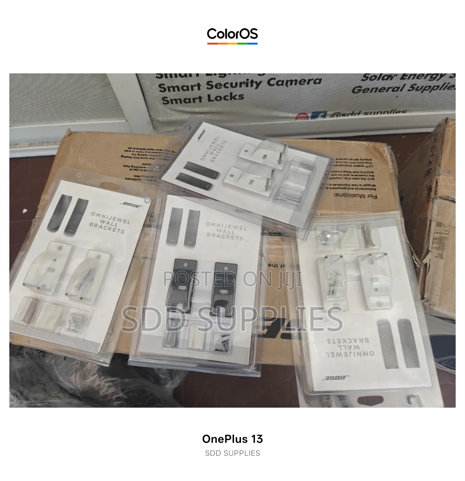 Bose Omni Jewel/ Omnijewel Wall Brackets Black and White Color