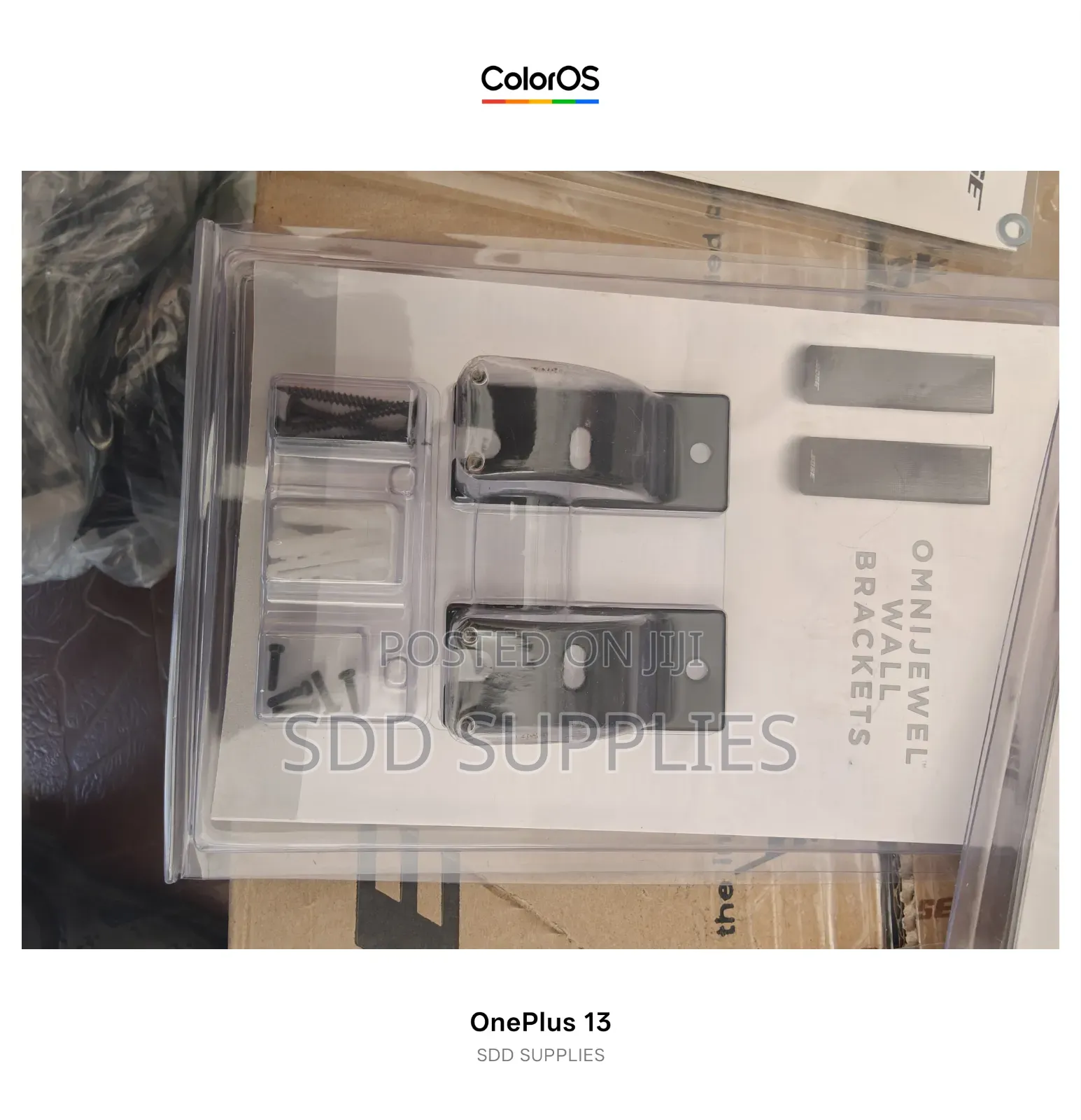 Bose Omni Jewel/ Omnijewel Wall Brackets Black and White Color
