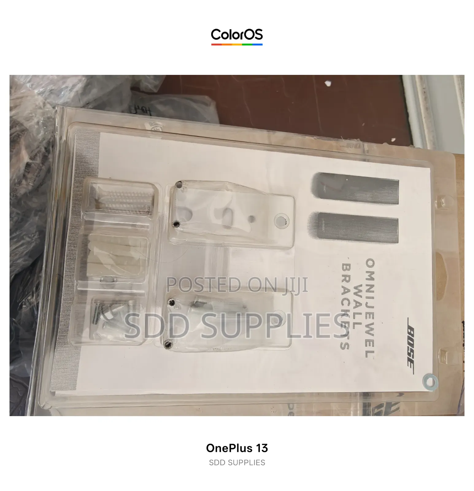 Bose Omni Jewel/ Omnijewel Wall Brackets Black and White Color