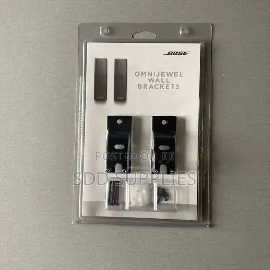 Bose Omni Jewel/ Omnijewel Wall Brackets Black and White Color
