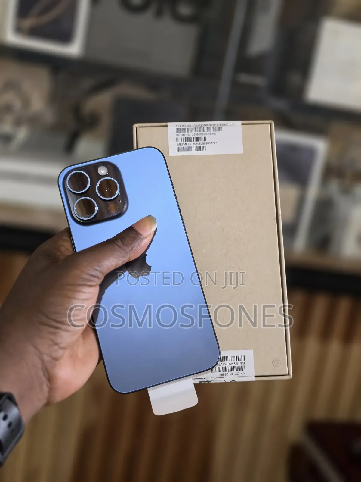 New Apple iPhone 15 Pro Max 256 GB Blue