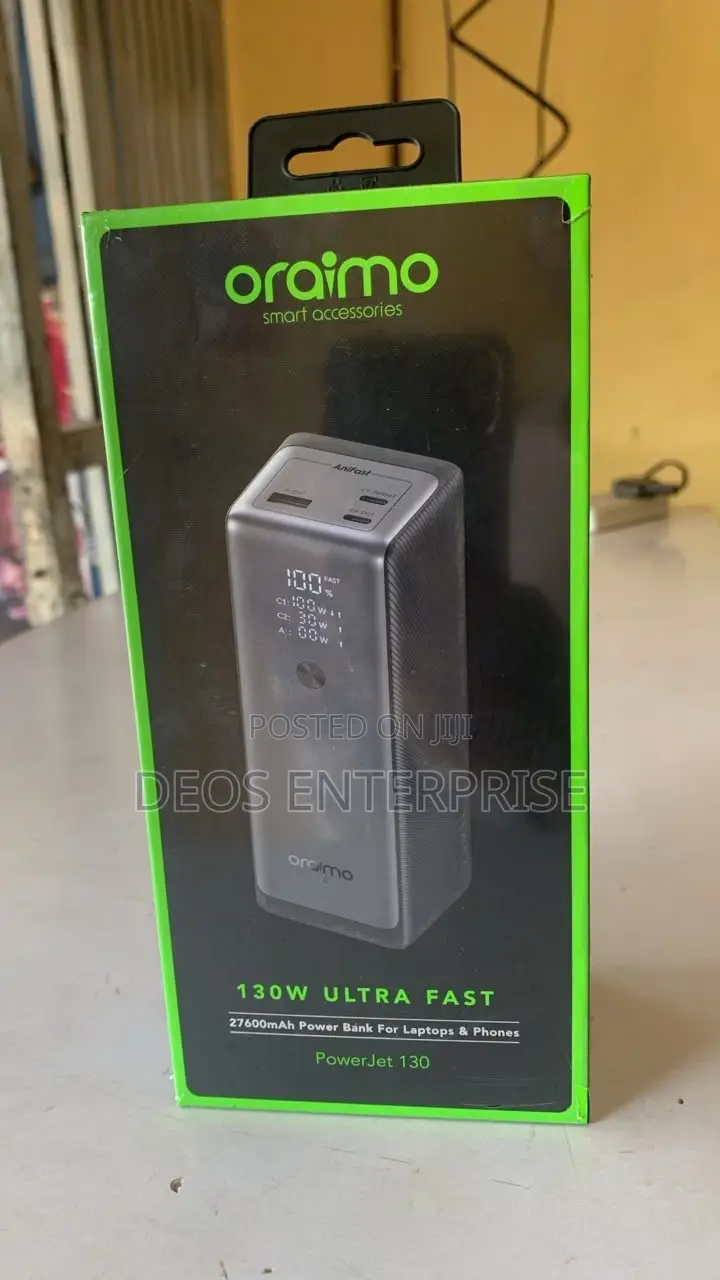 Oraimo PowerJet 130 Laptop Bank