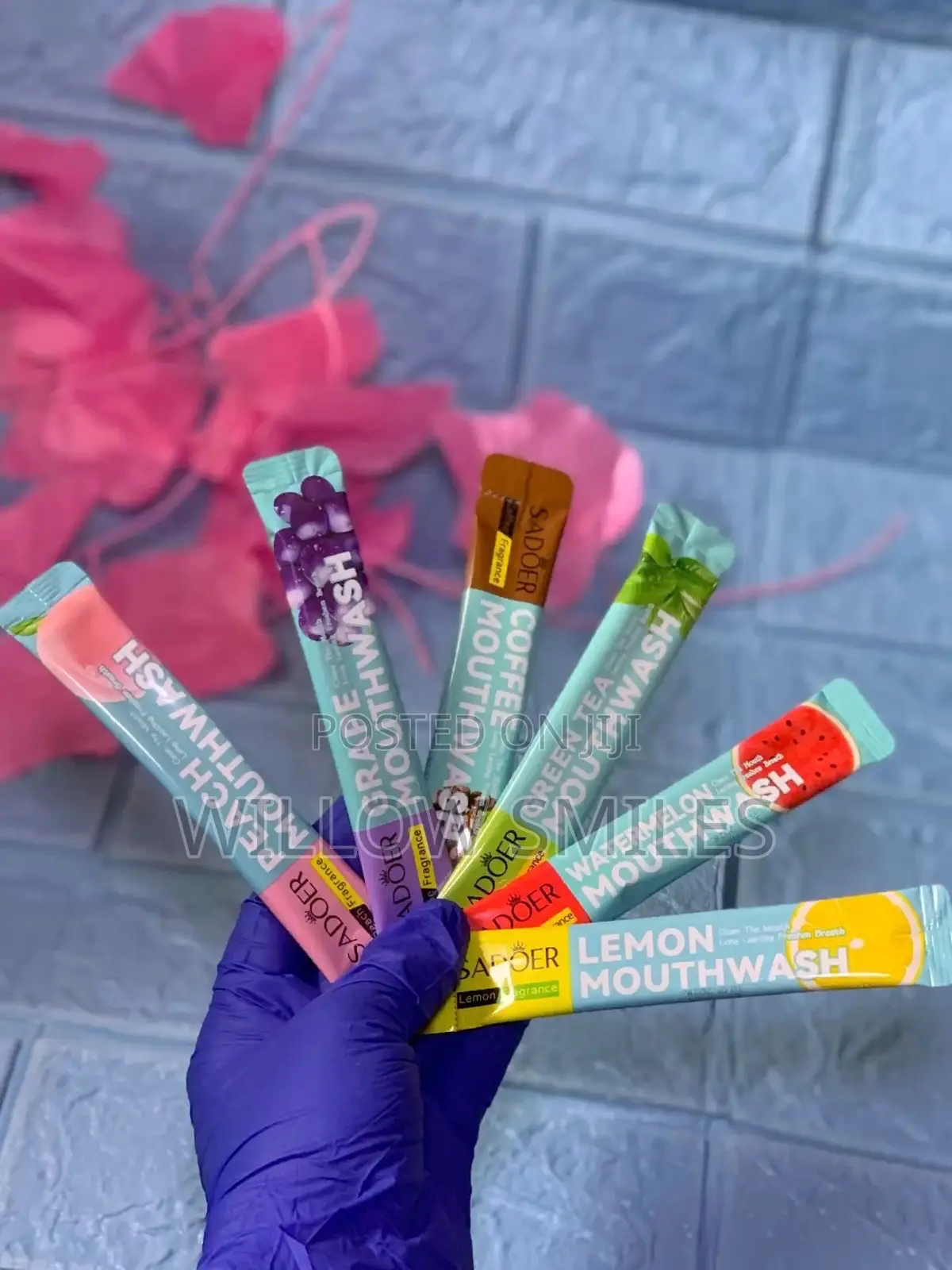 Pocket Mouthwash 20 Strips in a Box