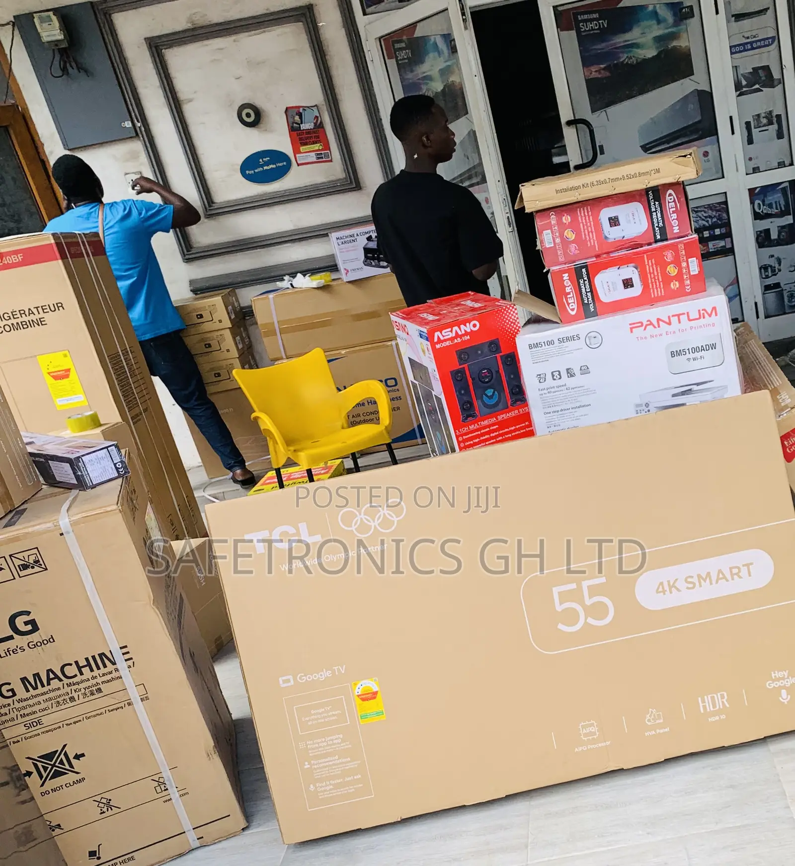 Grab Unique Led Smart TCL 55 Inch Uhd Frameless TV