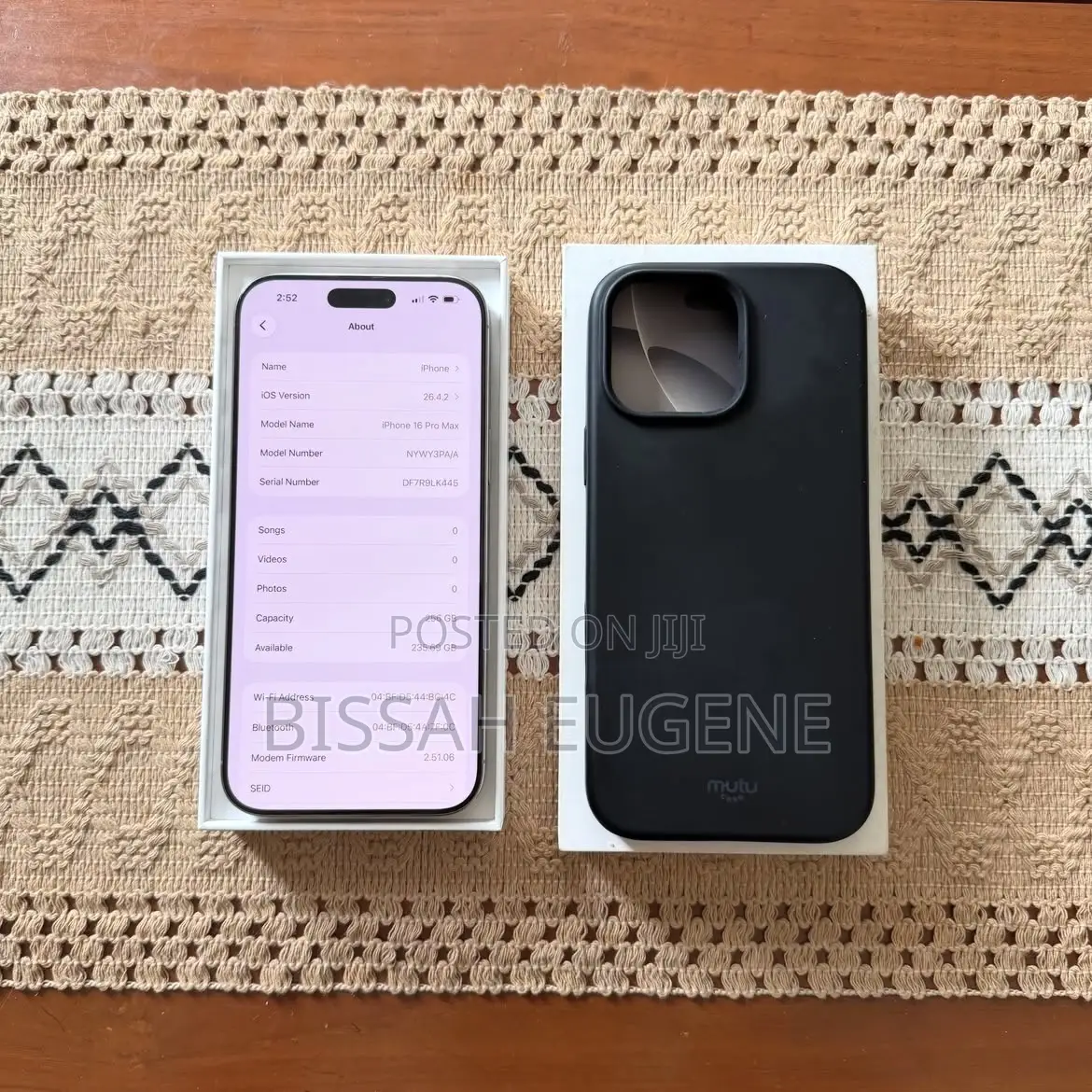 Apple iPhone 16 Pro Max 256 GB Gray