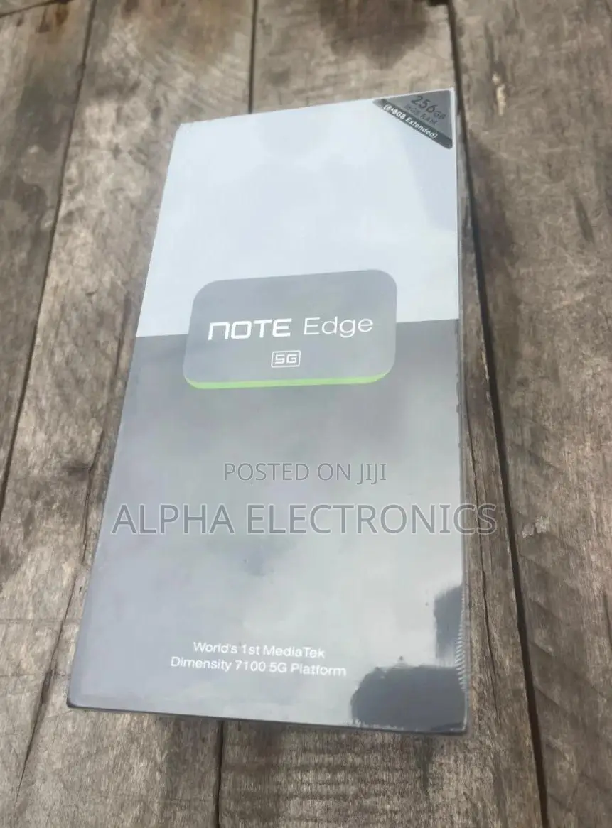 New Infinix Note Edge 256 GB Gray