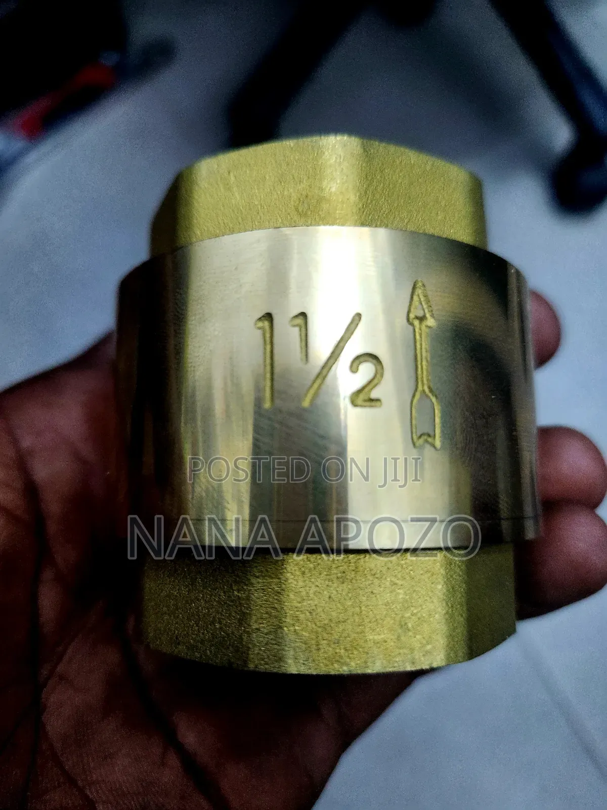 None Return Valve Spring Type Size 11/2" Inch