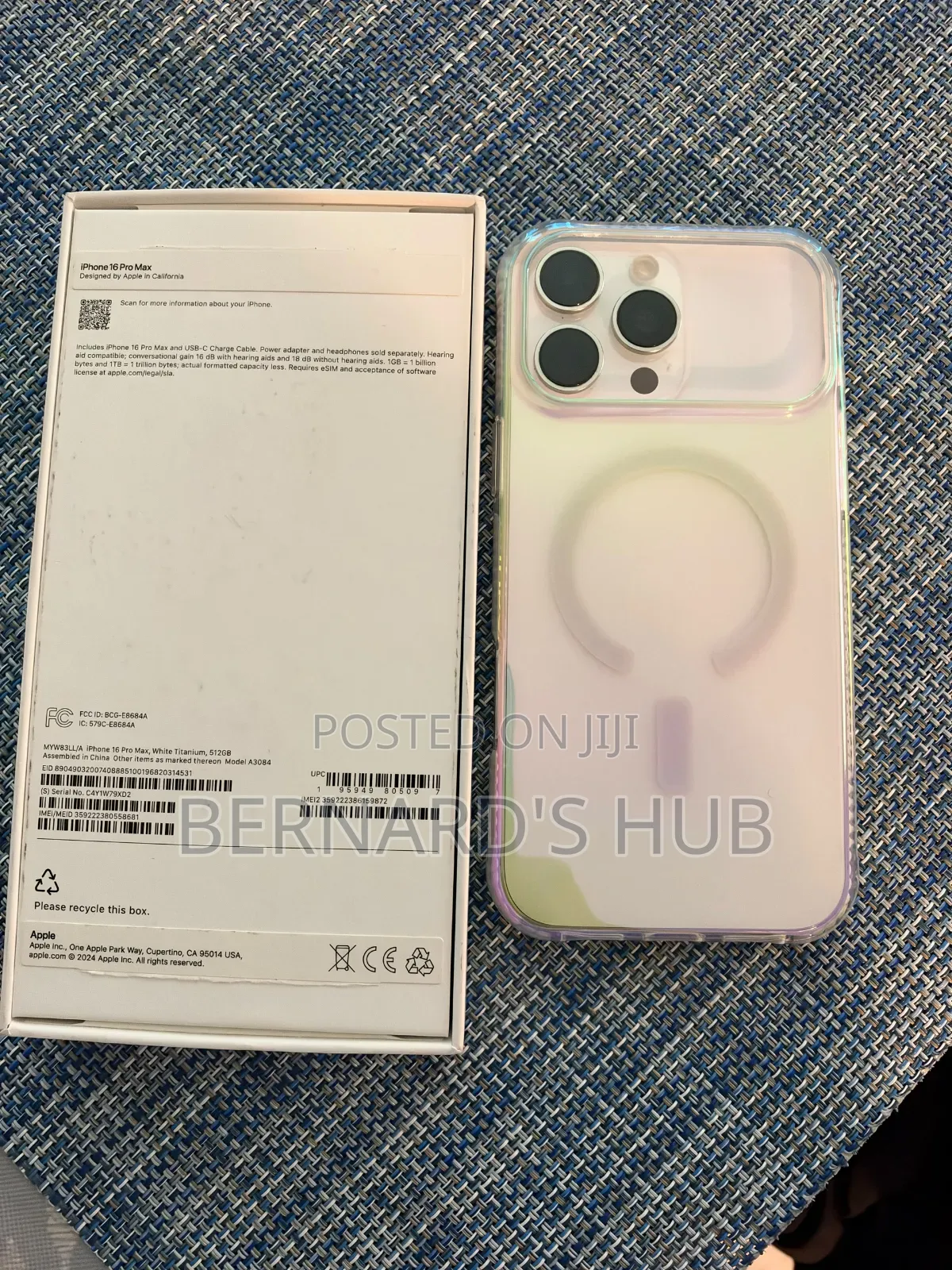 Apple iPhone 16 Pro Max 512 GB White