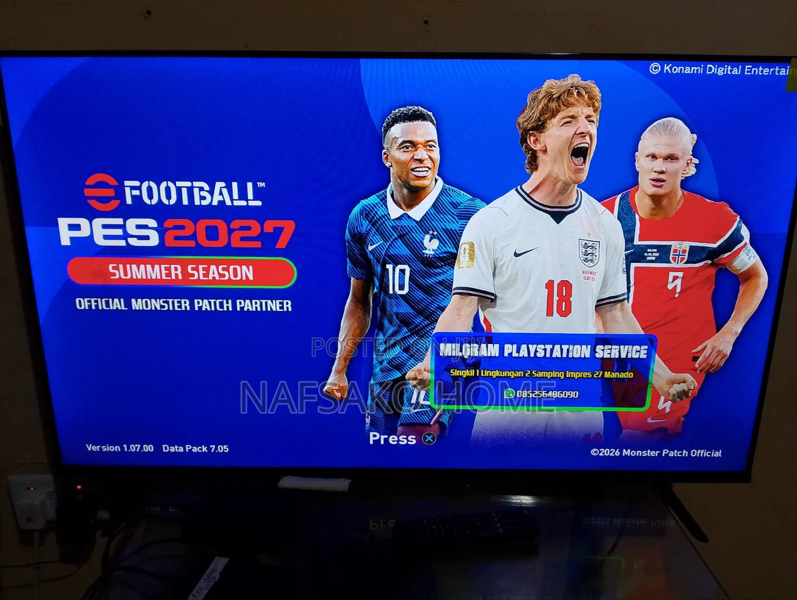 Efootball Pes 2027 for Ps4(Jailbreak)