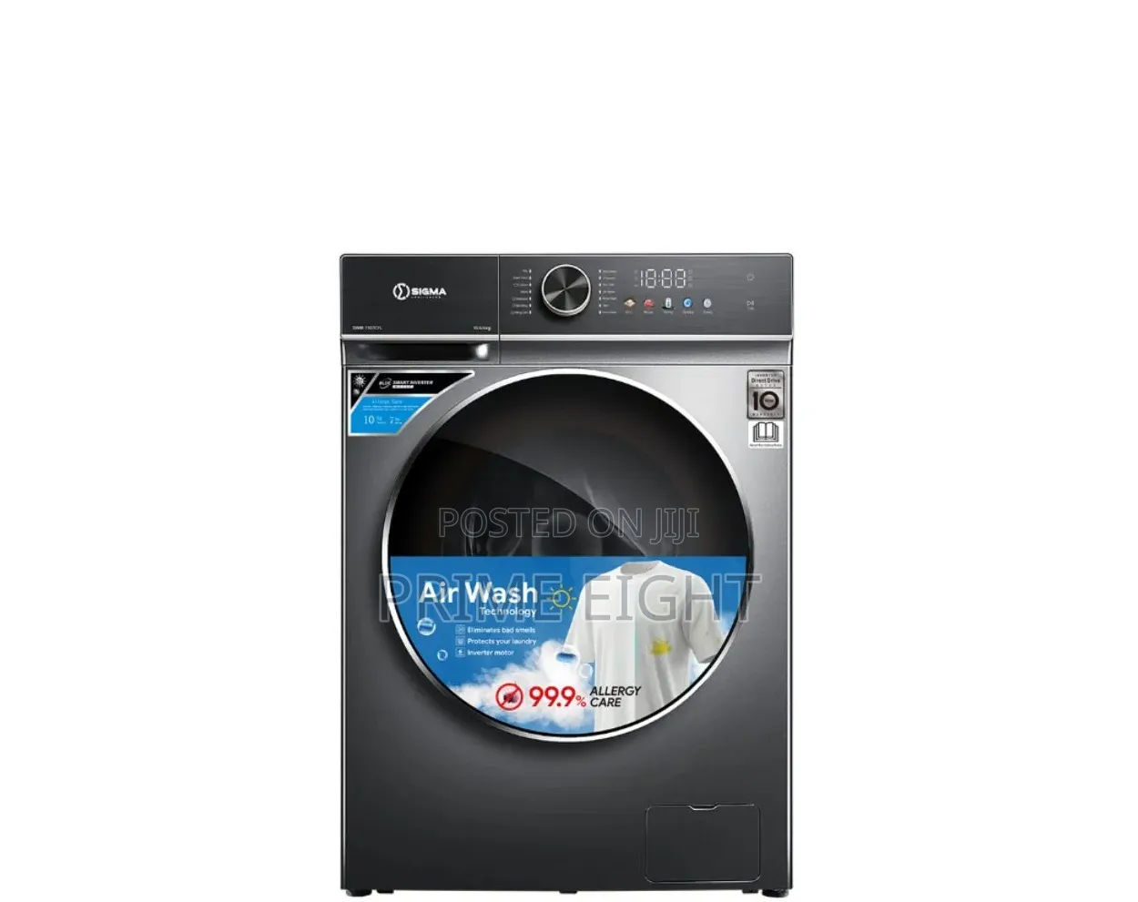 New Sigma Combo 10.6kg/6kg Washing Machine (Swm-T107cfl)