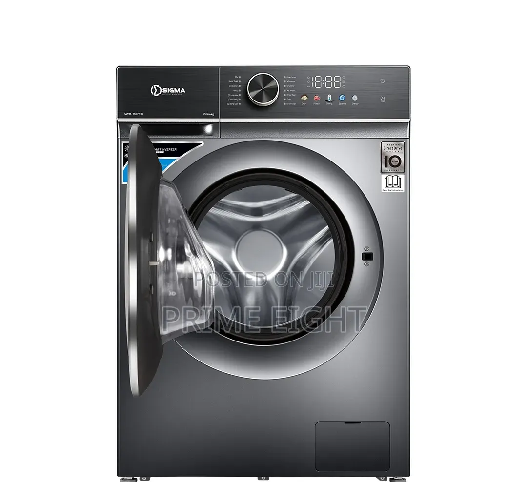 SIGMA SWM-T107CFL 10.6kg/6kg Washing Machine Inverter Motor