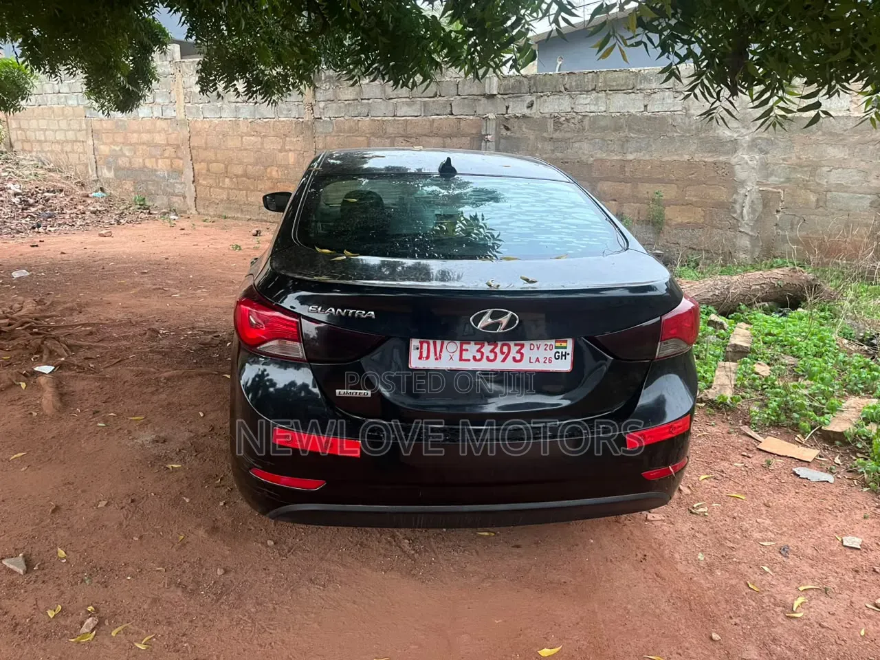 Hyundai Elantra Limited 4dr Sedan (1.8L 4cyl 6A) 2014 Black