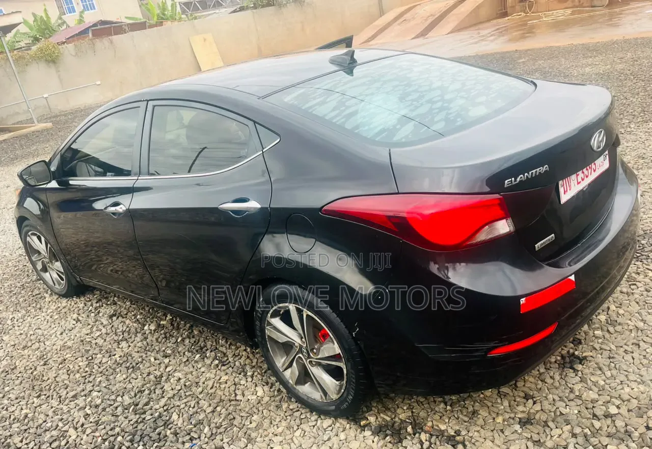 Hyundai Elantra Limited 4dr Sedan (1.8L 4cyl 6A) 2014 Black