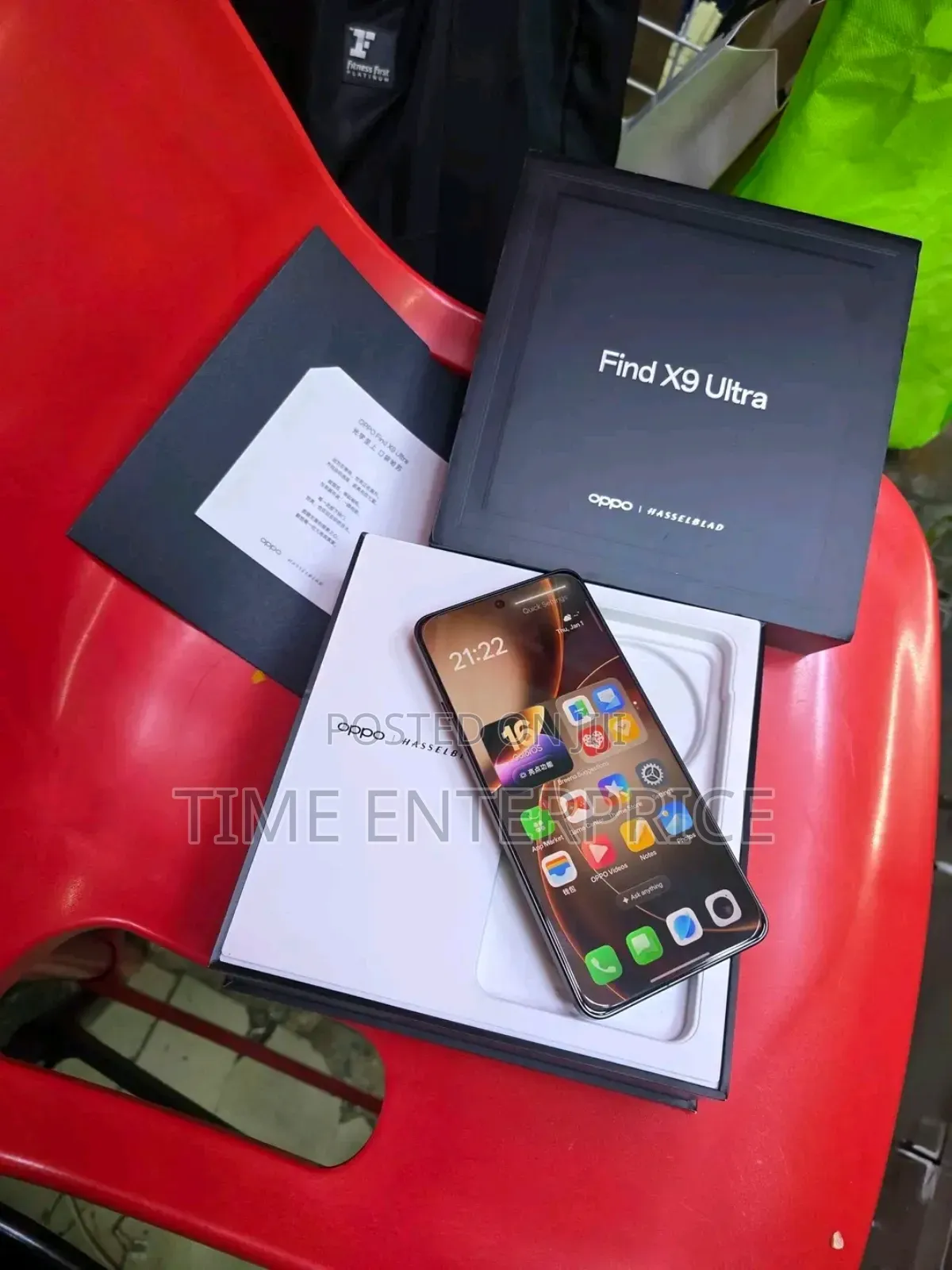 New Oppo Find X9 Ultra 1 TB Black