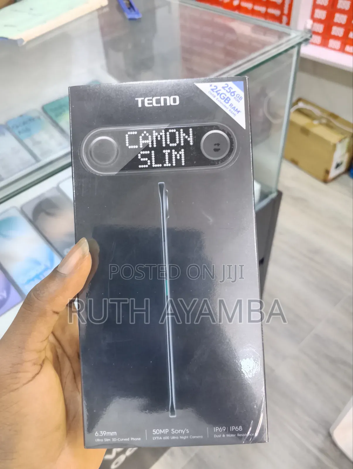 New Tecno Camon Slim 256 GB Gray
