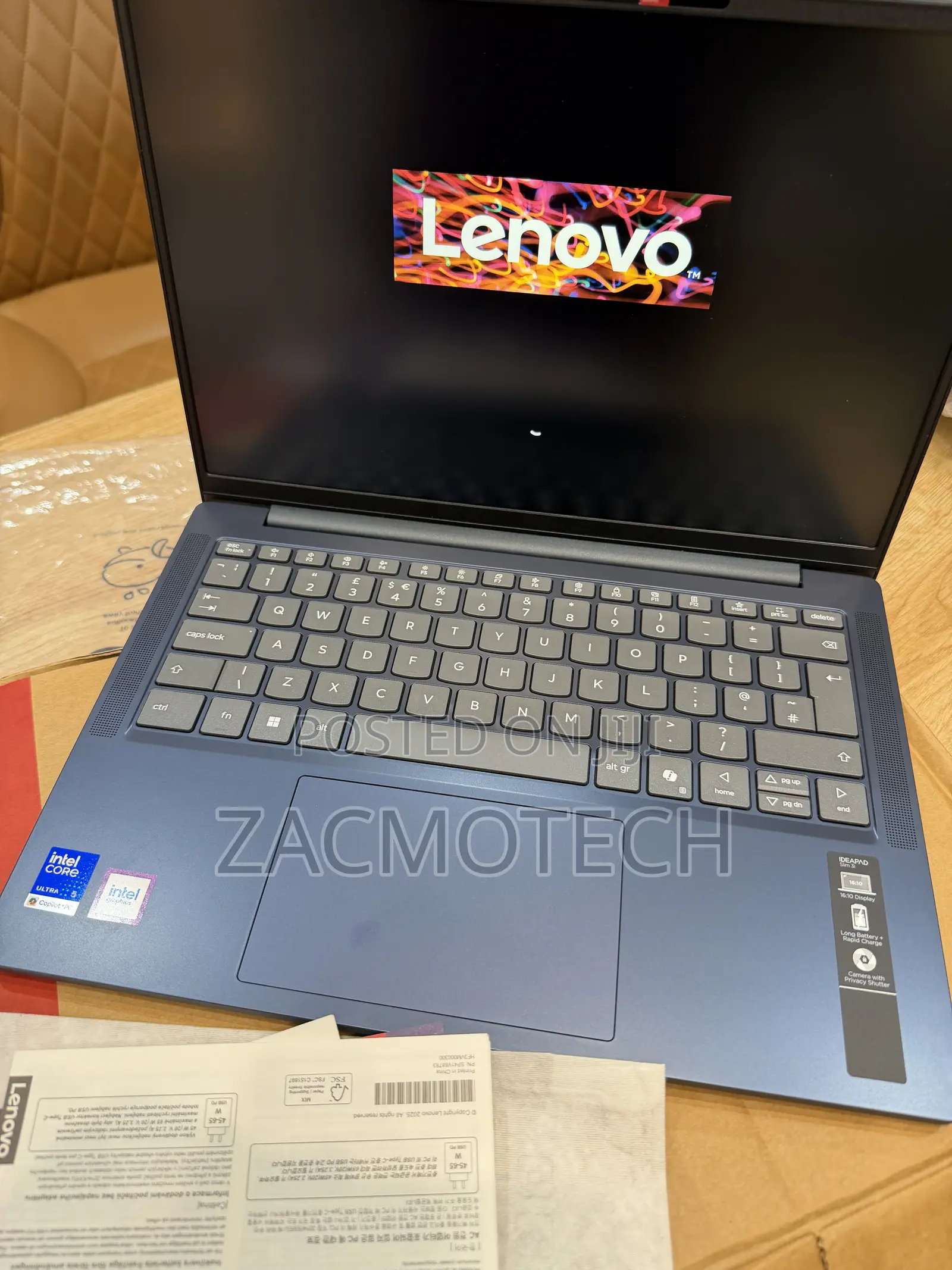 New Laptop Lenovo Ideapad 3 16GB Intel Core i5 SSD 512GB
