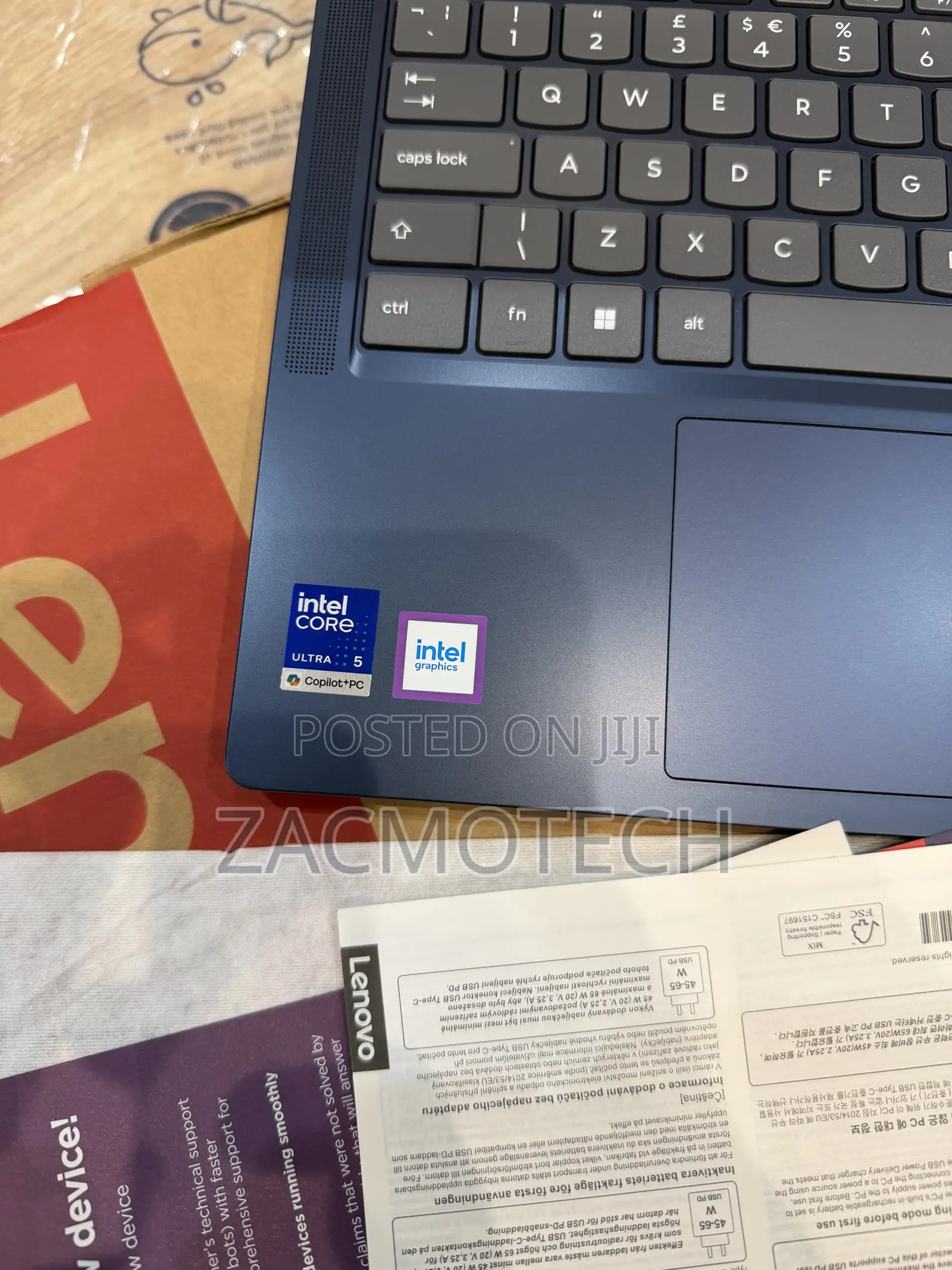 New Laptop Lenovo Ideapad 3 16GB Intel Core i5 SSD 512GB