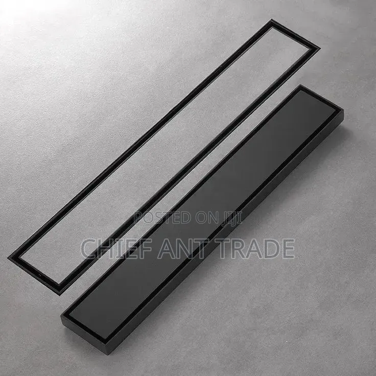 30cm Black Floor Drain Drainer