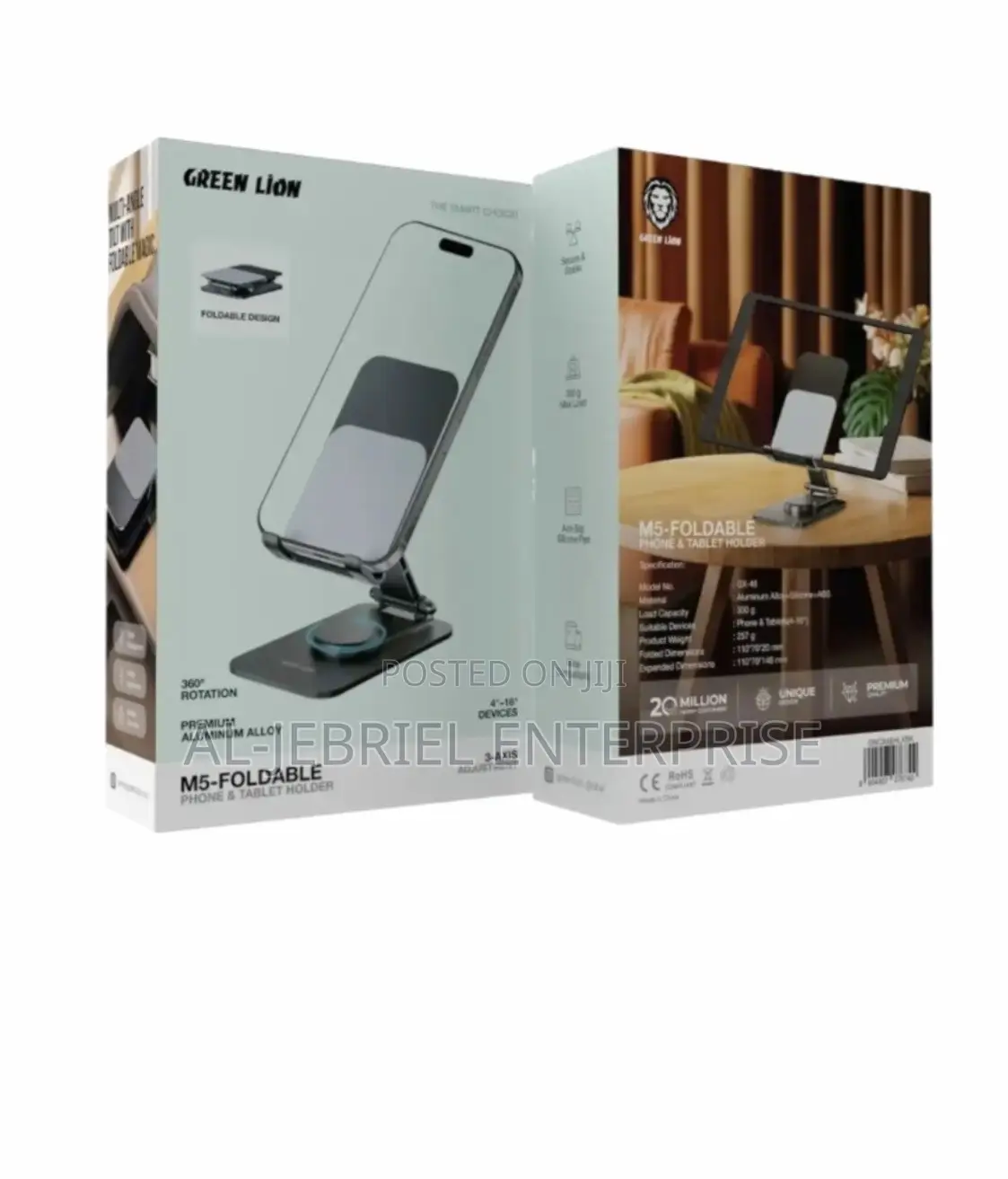 Foldable Phone and Tablet Holder
