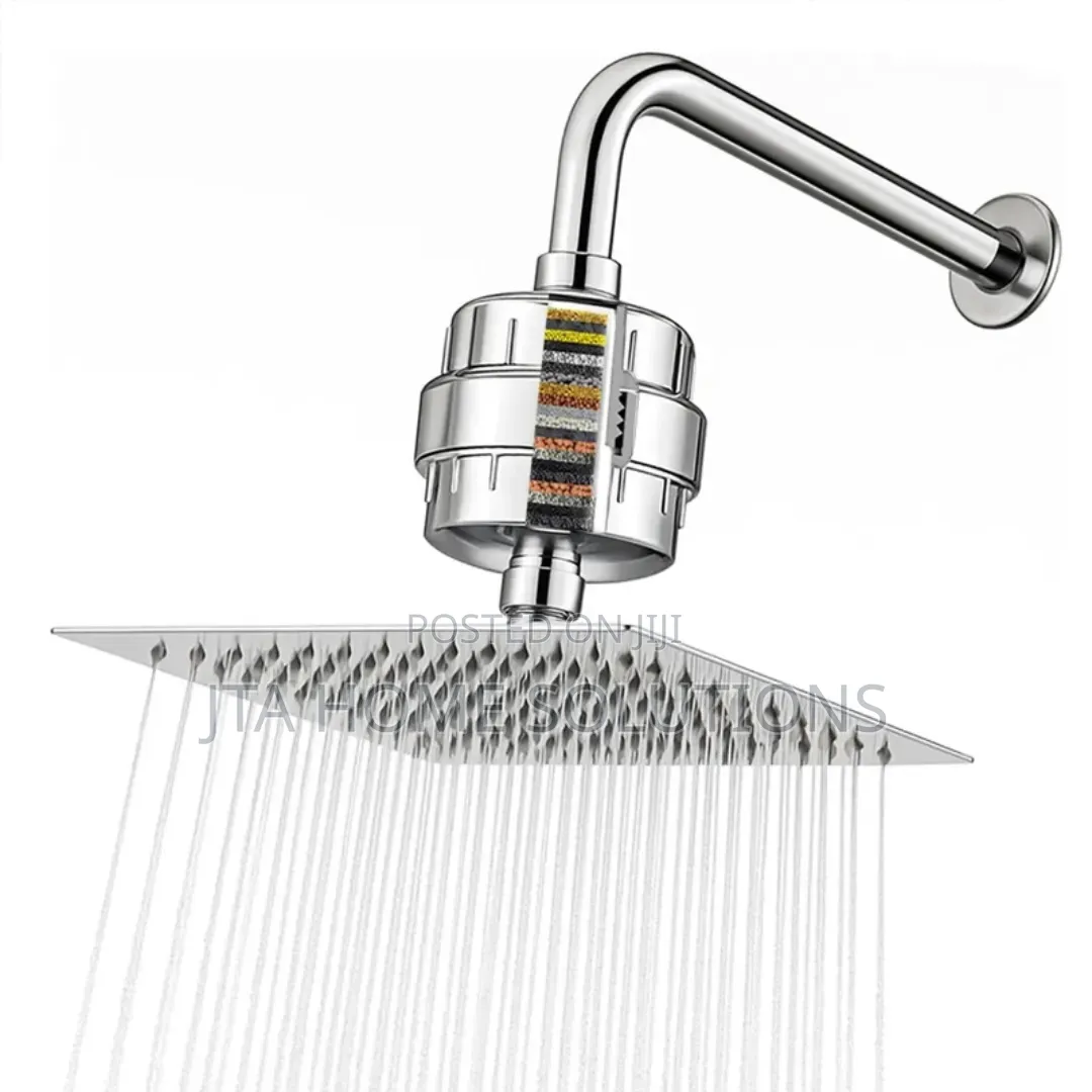 Shower Water Filter - Removes Itchiness, Dirt, Rust and Impurities