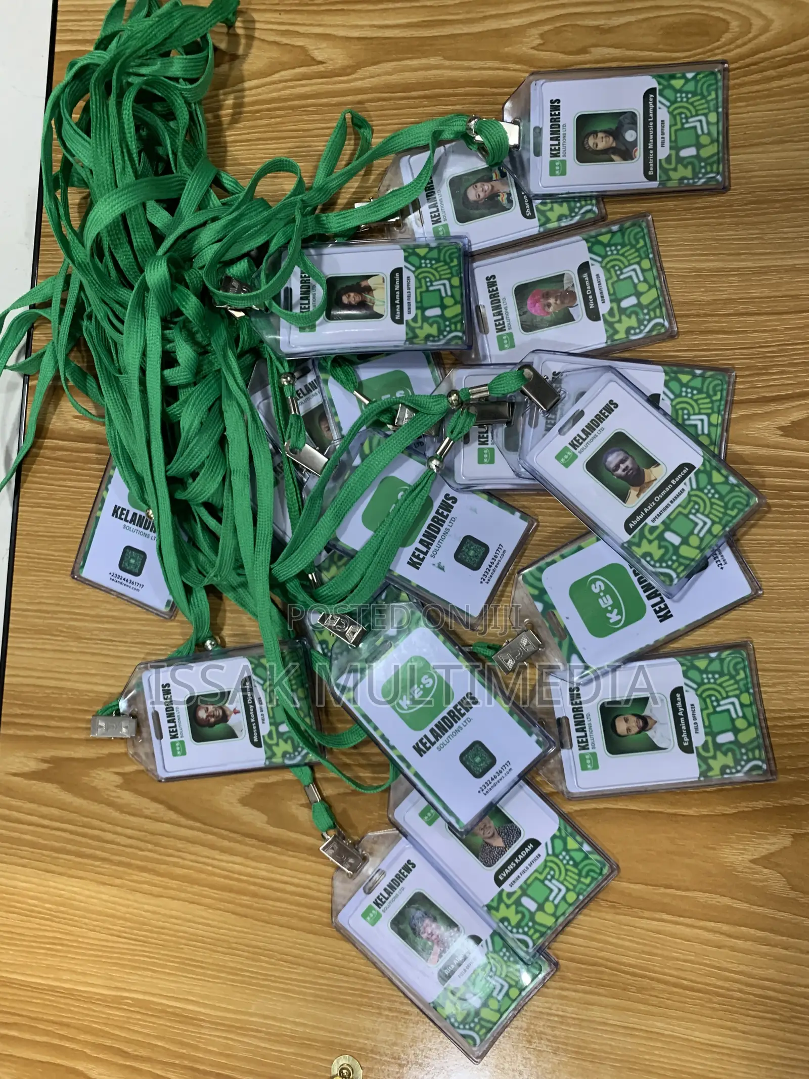 Plastic Call Cards