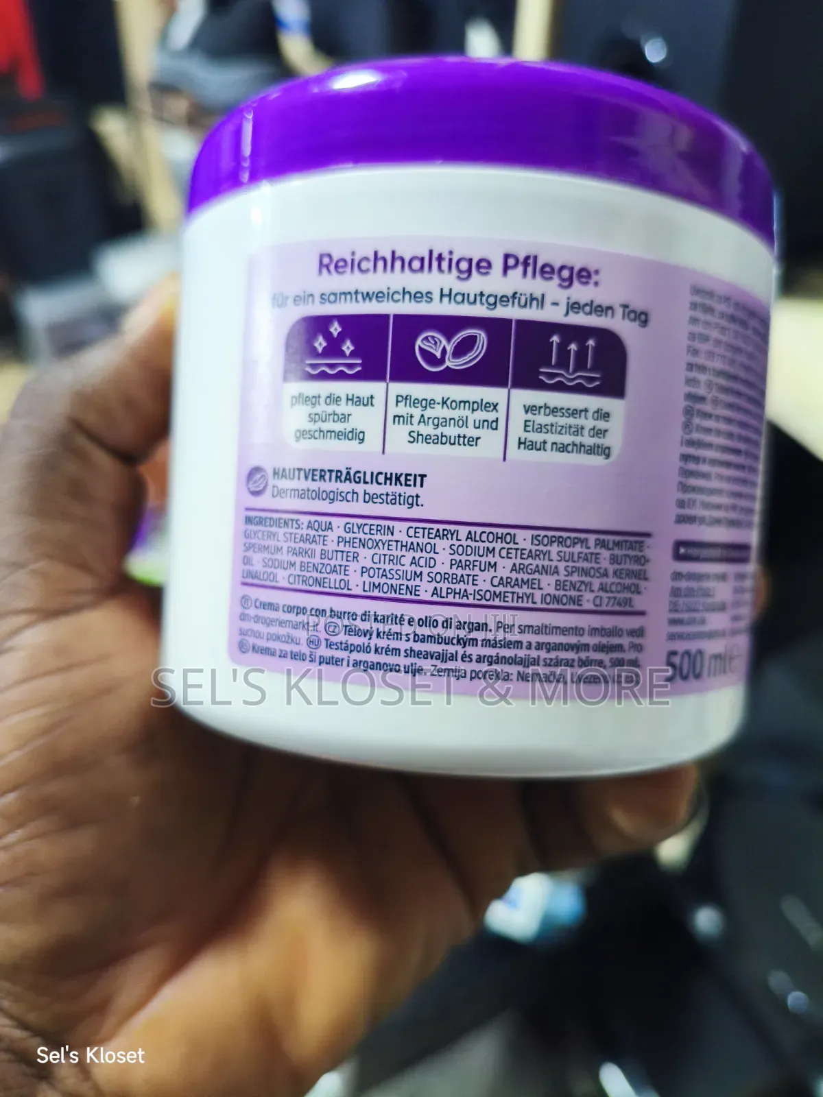 Balea Sheabutter Arganöl Bodycreme