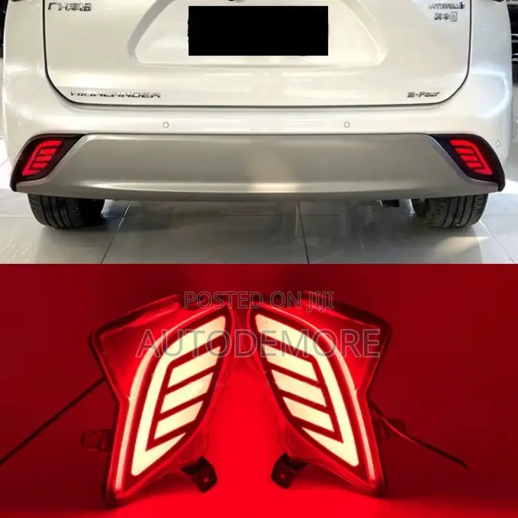 Toyota Highlander 2021 Rear Bumper Reflector Led