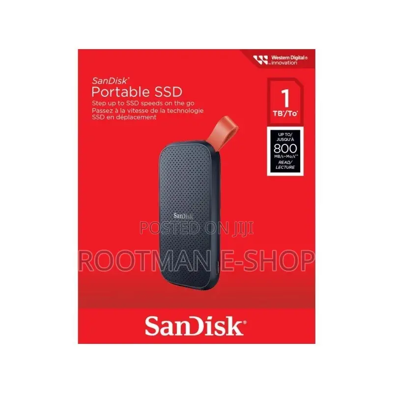SanDisk Portable SSD (Updated Firmware) - 1TB