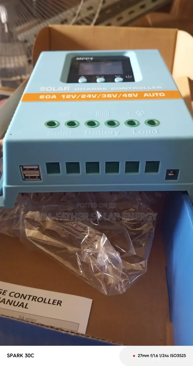 Solar Charge Controller 60A 12v/24v/36v/48v
