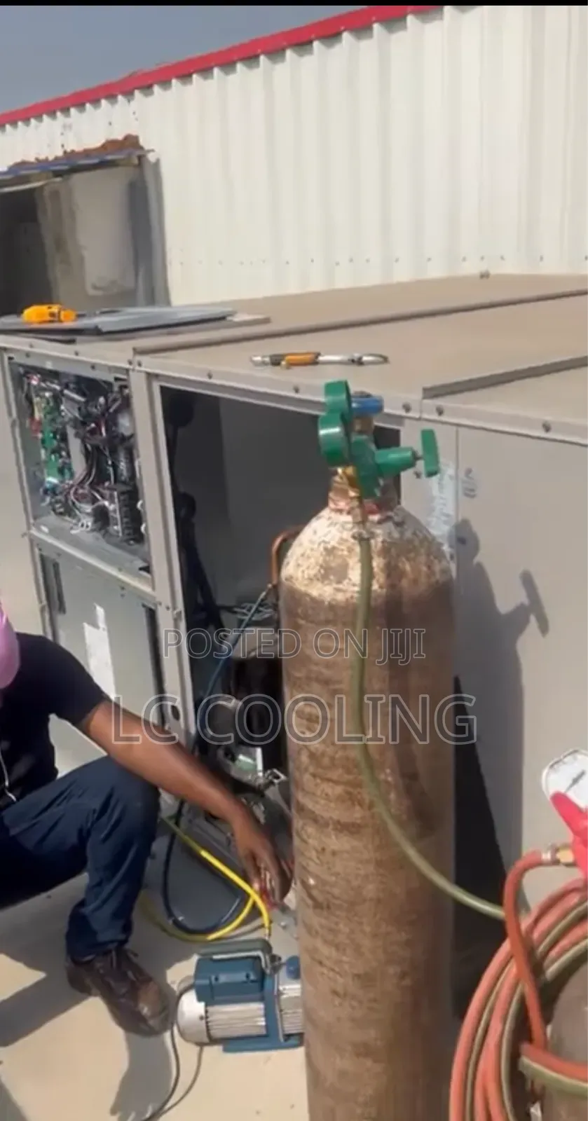 Air Conditioner Chilla With Cold Room Installation