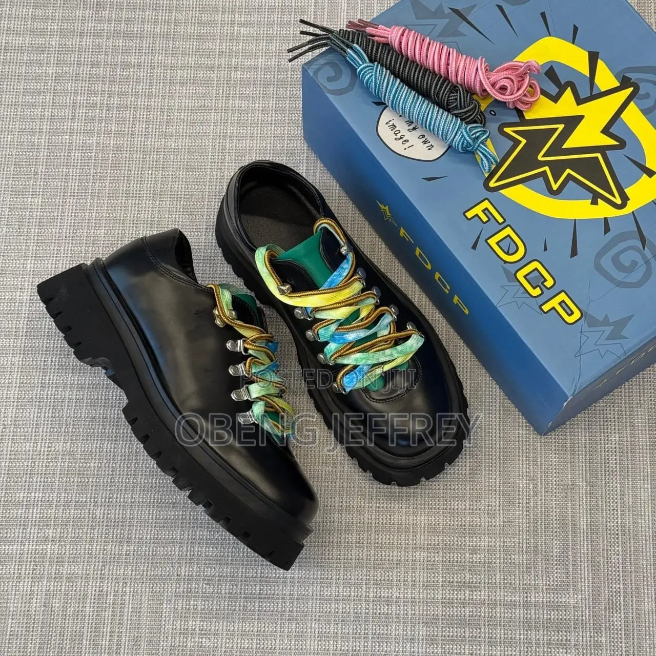 Original FDCP Chunky Sole Colourful Laces