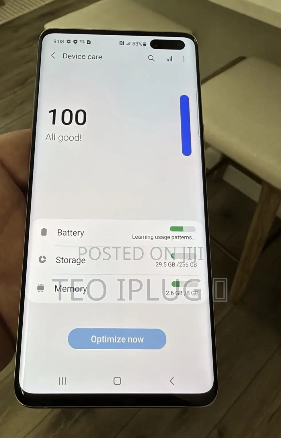 Samsung Galaxy S10 5G 256 GB Blue