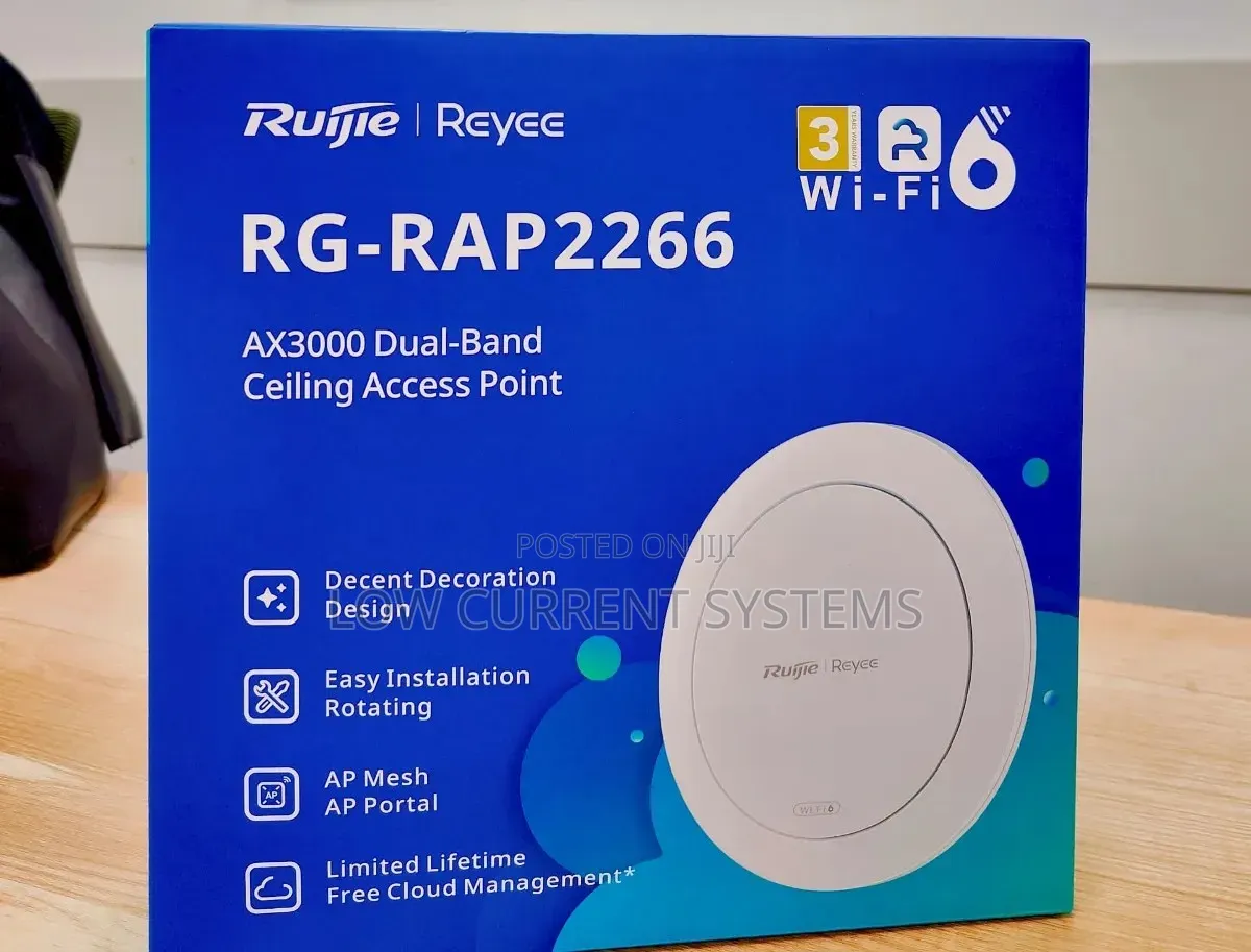 Ruijie Access Point Ceiling AP Wifi6 Long Range AP Rap2266