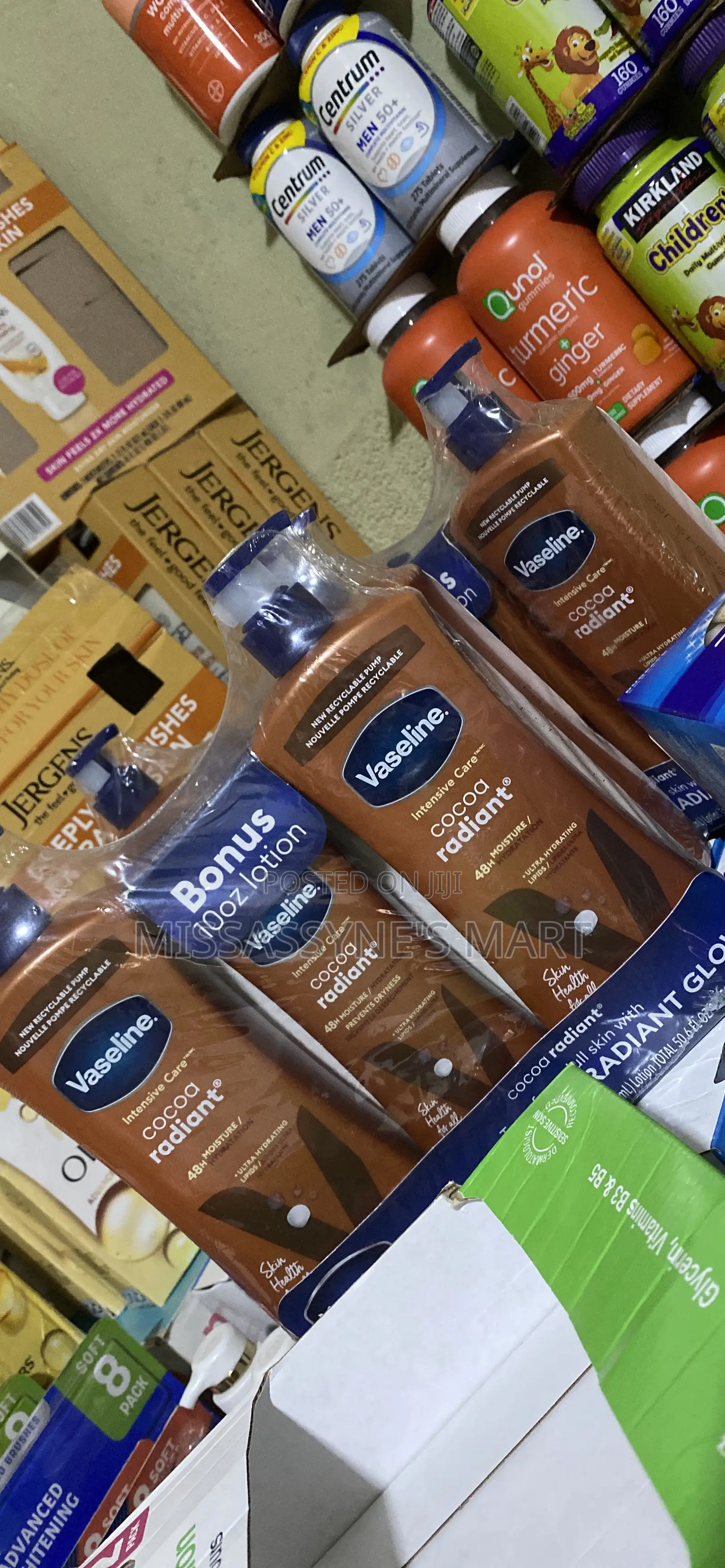 Vaseline Cocoa Radiant Pack of 3