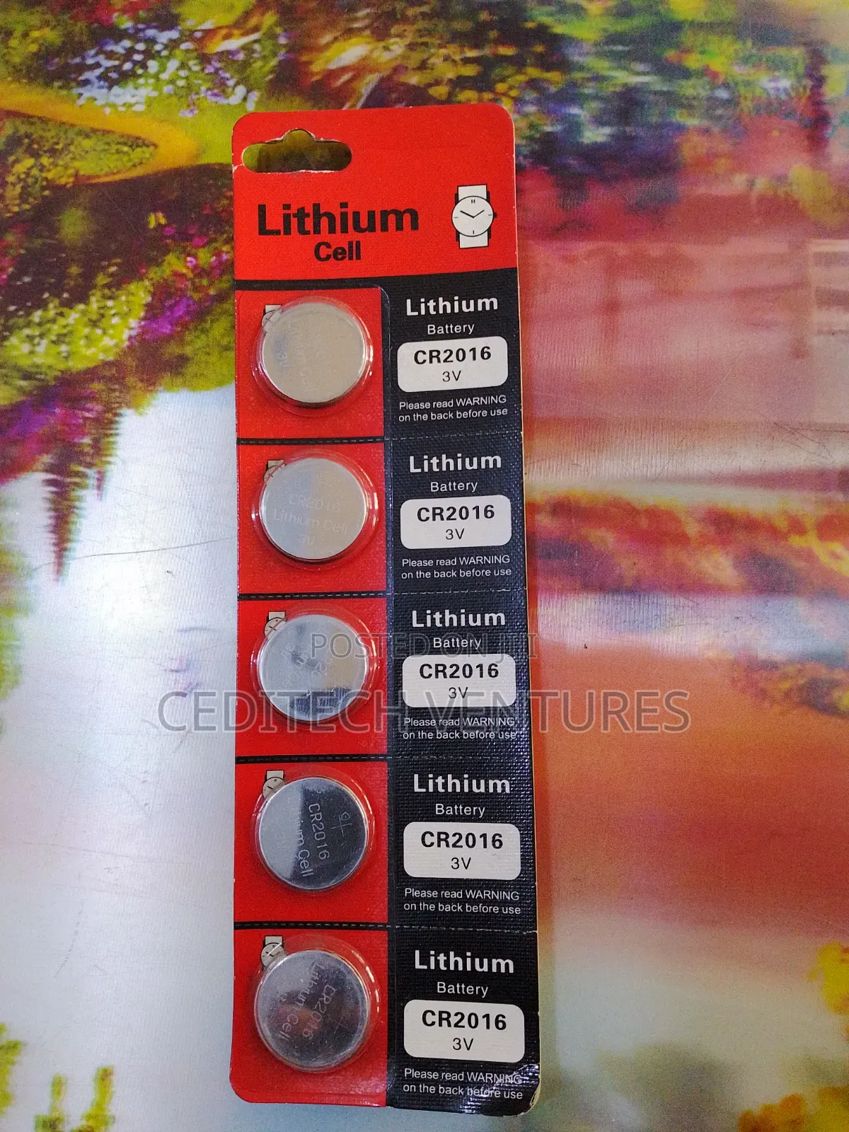 Board Battery CR2016