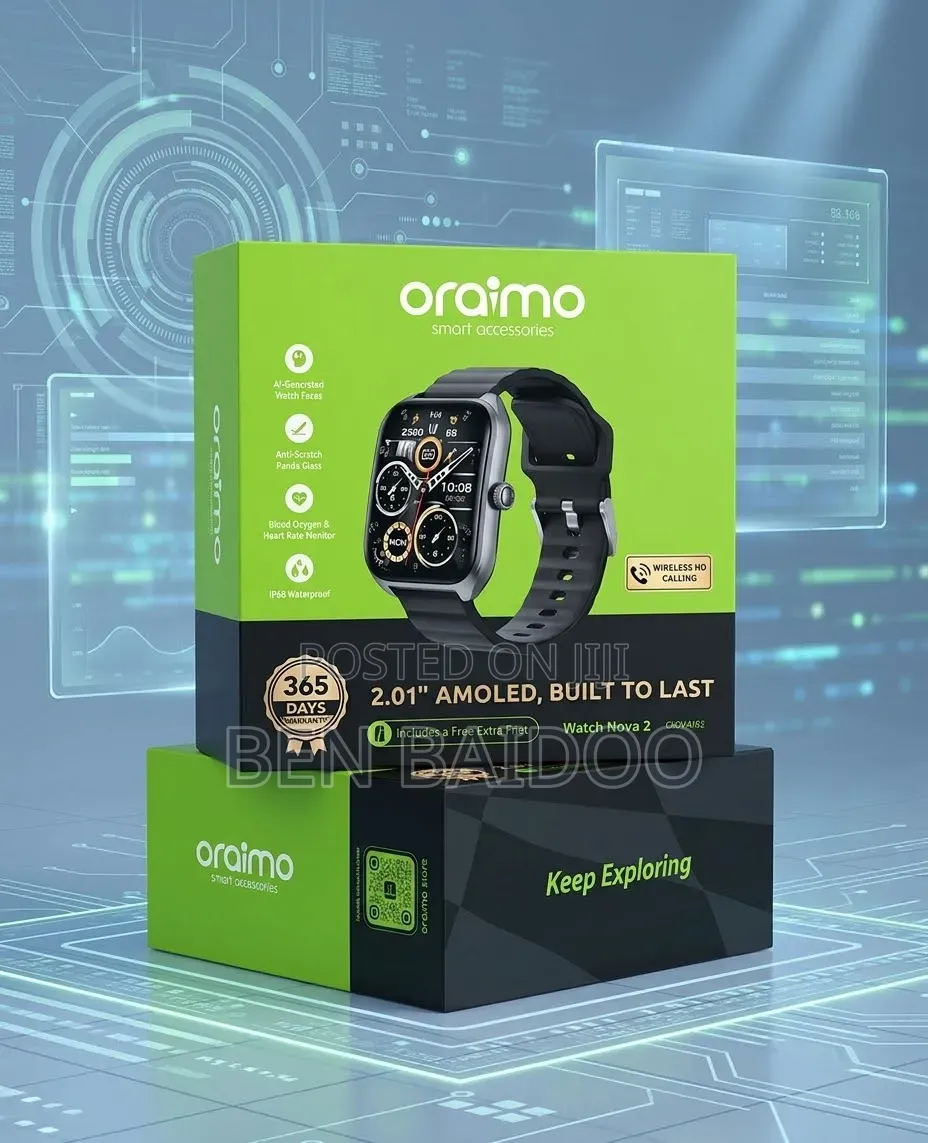 Oraimo Watch Nova2 (Built-to-Last)