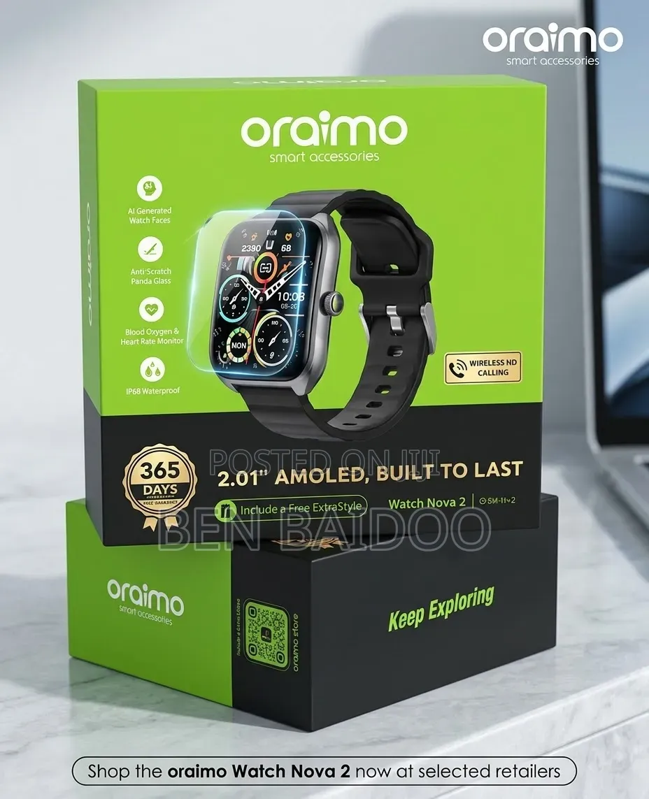 Oraimo Watch Nova2 (Built-to-Last)