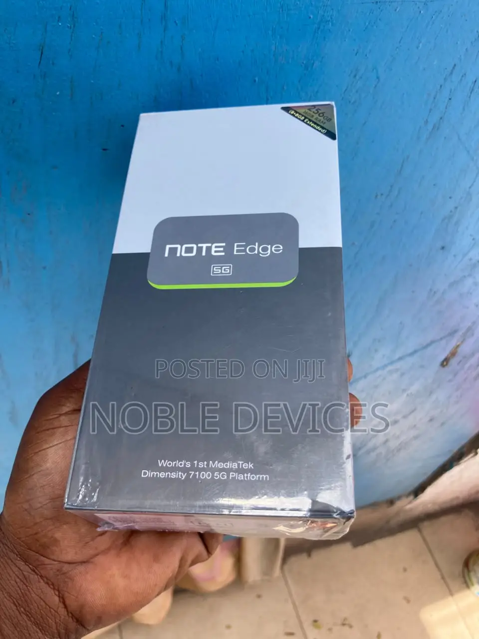 New Infinix Note Edge 256 GB Gray